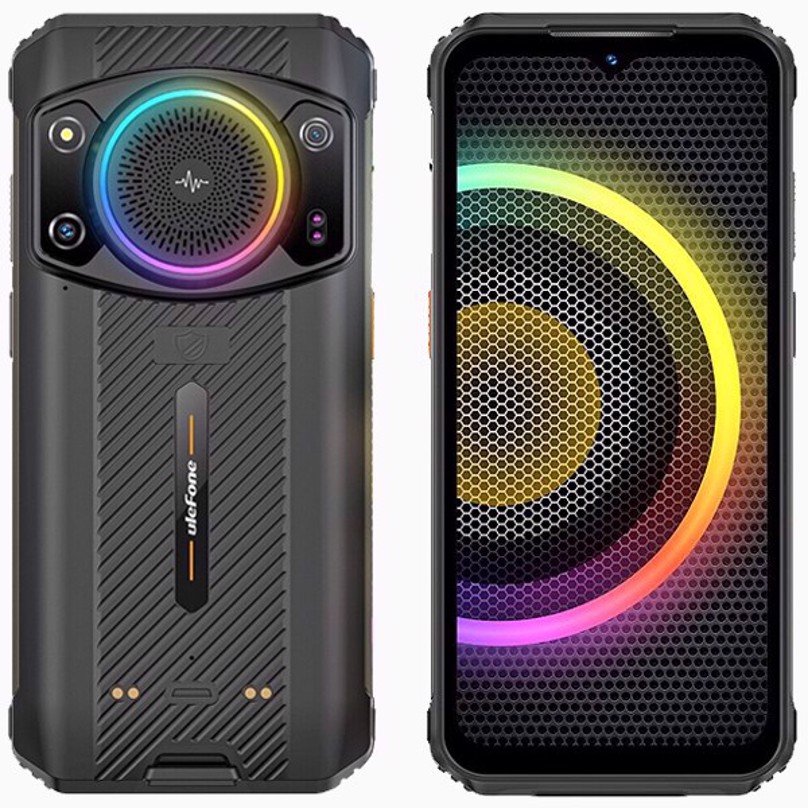 6937748735366 ULEFONE ARMOR 21 8+256GB DS 4G BLACK NFC OEM - Imagen 1