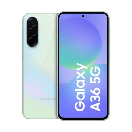 Samsung Galaxy A36 256GB lima nuevo con 8GB de RAM y conectividad 5G