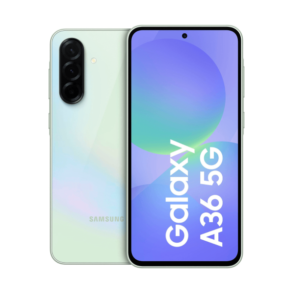 Samsung Galaxy A36 256GB lima nuevo con 8GB de RAM y conectividad 5G