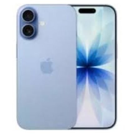 Apple iPhone 17 512GB azul neblina nuevo vista frontal y trasera