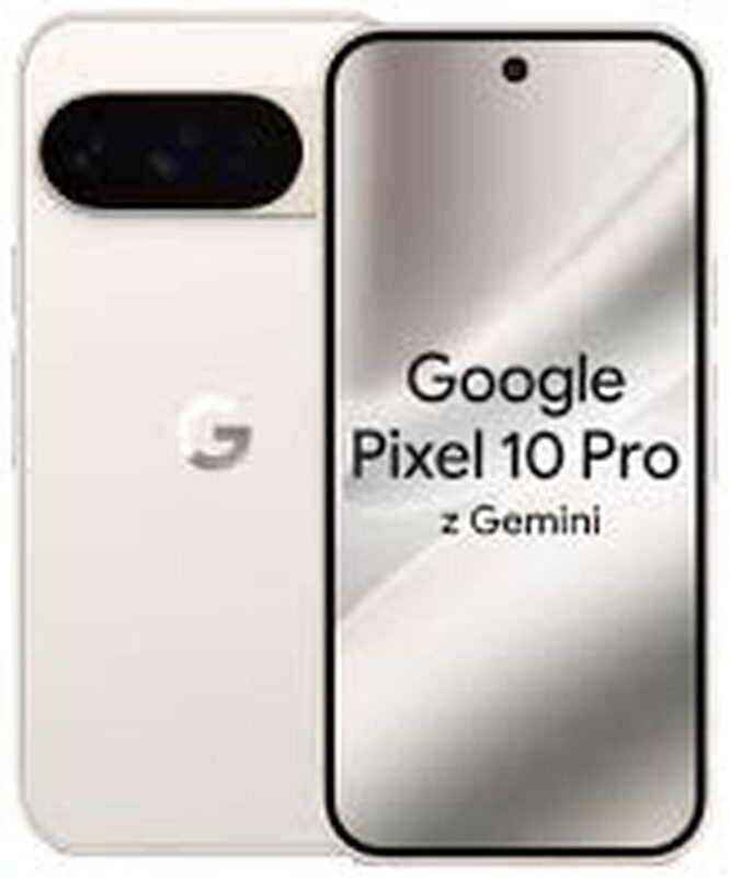 Google Pixel 10 Pro 256GB Porcelana nuevo con diseño premium y pantalla Super Actua