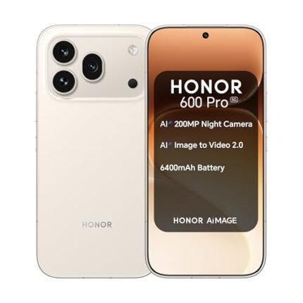 HONOR 600 Pro 12GB 512GB 5G blanco dorado nuevo con diseño Golden White