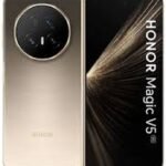 HONOR Magic V5 16GB/512GB oro amanecer nuevo con diseño plegable abierto y cerrado