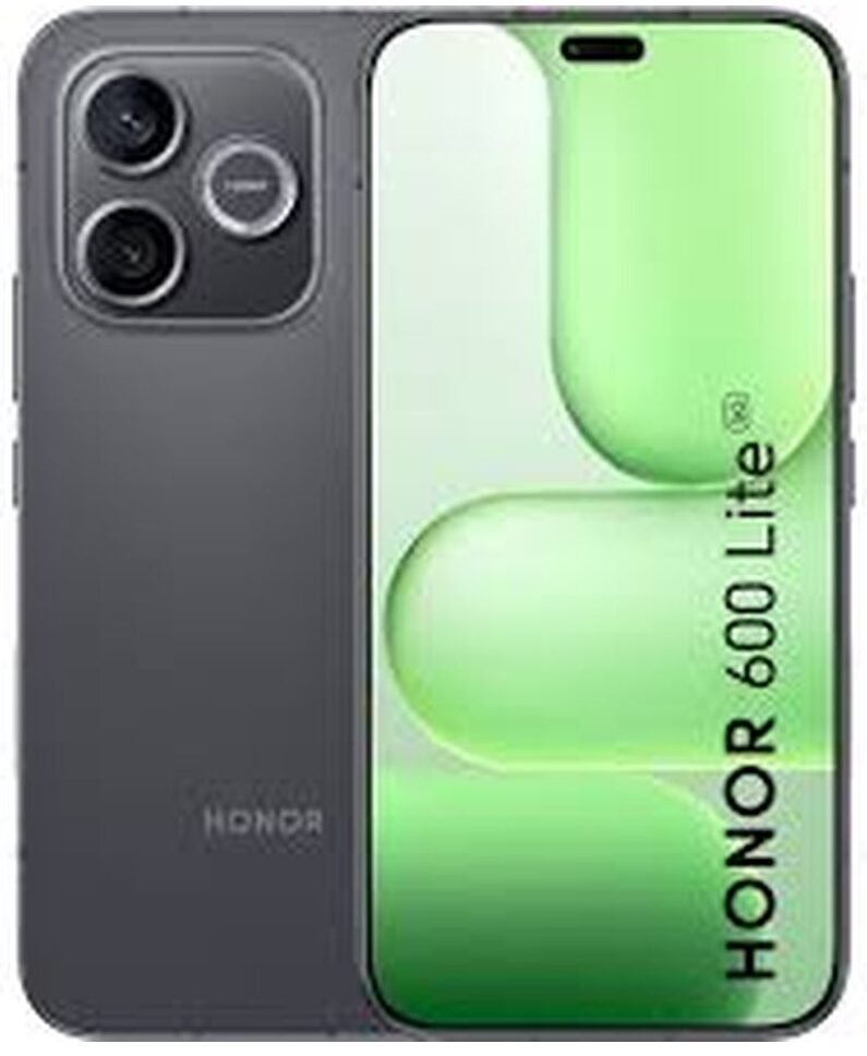 HONOR 600 Lite negro 8GB/256GB HONOR 600 Lite 8GB/256GB negro terciopelo nuevo con diseño frontal y trasero