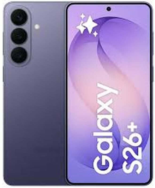 Samsung Galaxy S26+ 12GB 512GB Violeta Cobalto nuevo con pantalla Dynamic AMOLED 2X