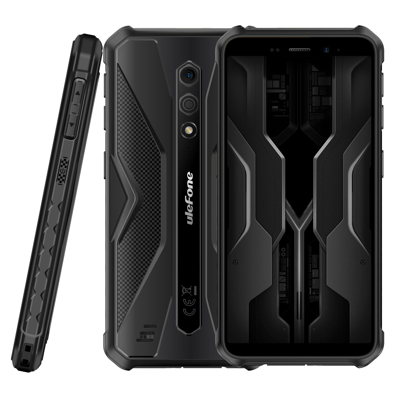 8989861761205fed4458823c60f1c43a724bb01a_0 ULEFONE ARMOR X12 PRO 4+64GB DS 4G ALL BLACK NFC OEM - Imagen 1