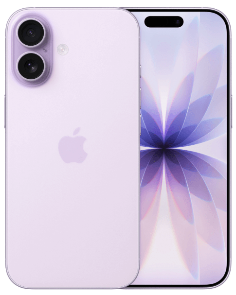 Apple iPhone 17 512GB Lavanda Lavender nuevo vista frontal