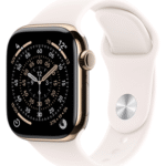 Apple Watch Series 11 GPS + Cellular 46mm Titanio Dorado Gold Titanium con correa Light Blush S/M