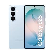 Samsung Galaxy S26+ 5G 256GB azul cielo Sky Blue nuevo vista frontal y trasera