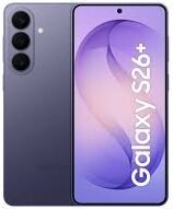 Samsung Galaxy S26+ 5G 256GB violeta cobalto Cobalt Violet nuevo vista frontal y trasera