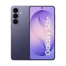 Samsung Galaxy S26+ 5G 256GB violeta cobalto Cobalt Violet nuevo vista frontal y trasera