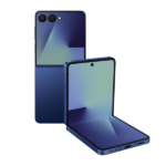 Samsung Galaxy Z Flip7 256GB azul sombra nuevo con diseño plegable y pantalla exterior FlexWindow