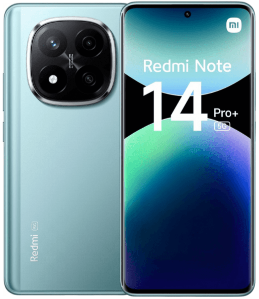 Xiaomi Redmi Note 14 Pro+ 256GB azul hielo nuevo con pantalla CrystalRes AMOLED de 6,67 pulgadas