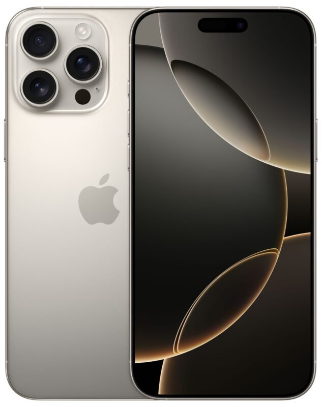 Apple iPhone 16 Pro Max 256GB Titanio Natural Natural Titanium nuevo vista frontal
