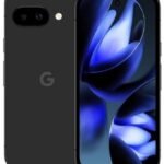 Google Pixel 9a 8GB 128GB negro obsidiana vista frontal