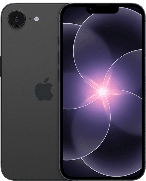 Apple iPhone 17e 256GB negro (Black) vista frontal