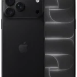 Apple iPhone 18 Pro Max 256GB Negro (Black), vista frontal y trasera.