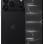 Apple iPhone 18 Pro Max 1TB Negro (Black), vista frontal y trasera.